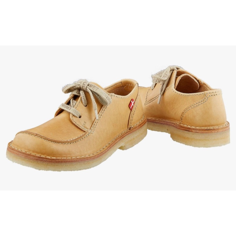 Duckfeet FYN Danish camel color leather lace-up shoes
